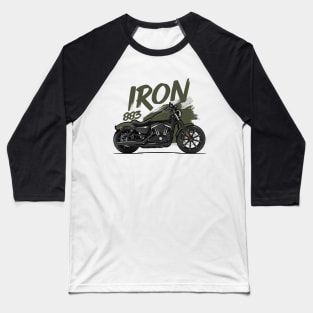 Iron 883 - Green Baseball T-Shirt